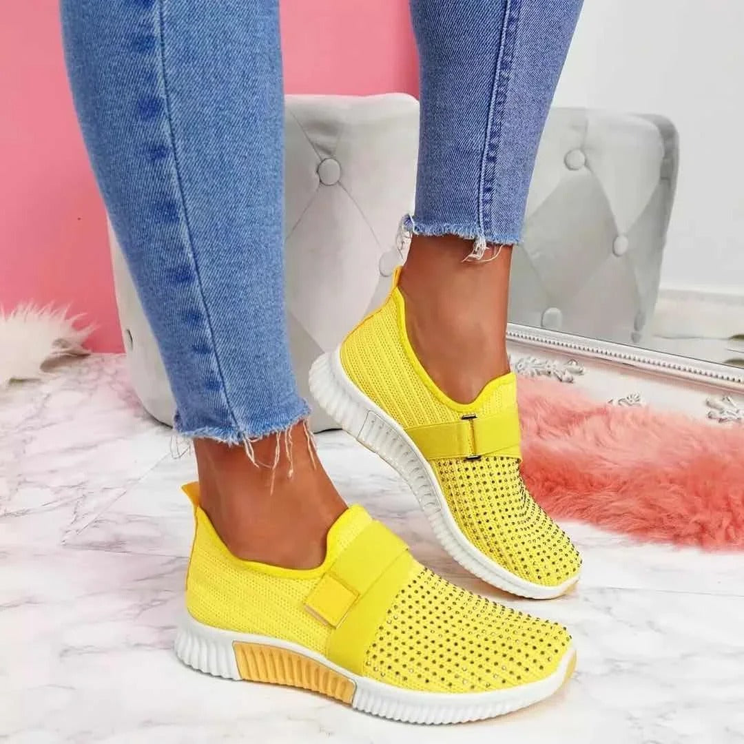 Gwen– Elegante T-Strap Flats voor Vrouwen