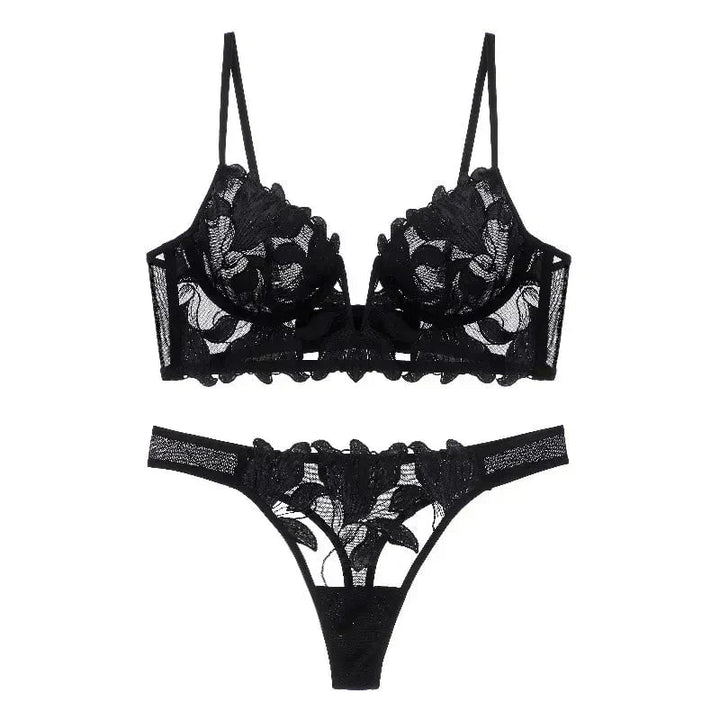 Luxe Lingerie Set Met Franse Kant