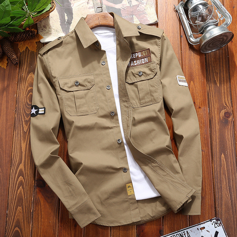 Tussenjas man - militair design