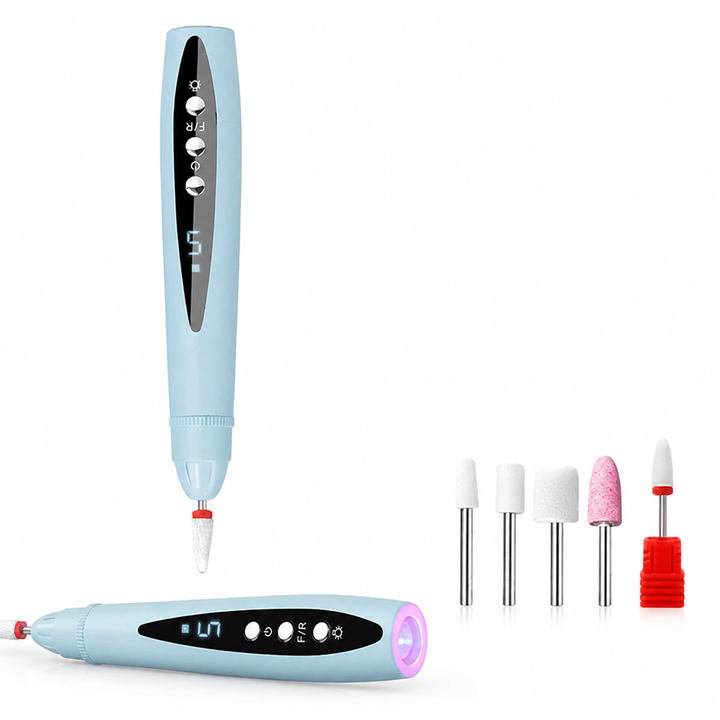 2-in-1 nagelfrees en uv-gellamp voor dikke nagels, salonresultaat