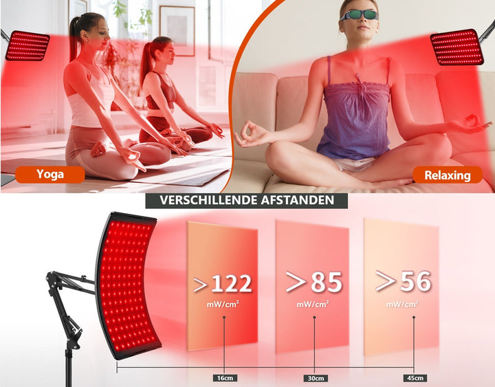 Red Light Therapy Lamp voor Volledig Lichaam