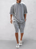 Casual shirt met korte broek voor heren - Mitch