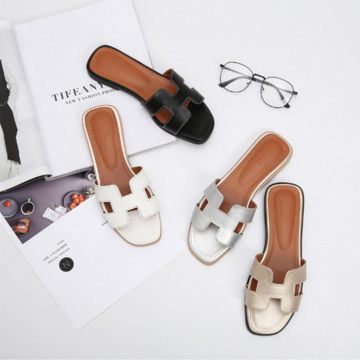 Elegante Klassieke Platte dames Sandalen - Orlin