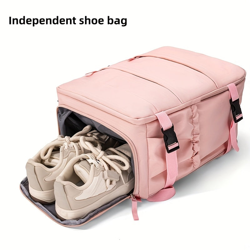 Handbagagerugzak met grote inhoud en schoenenvak