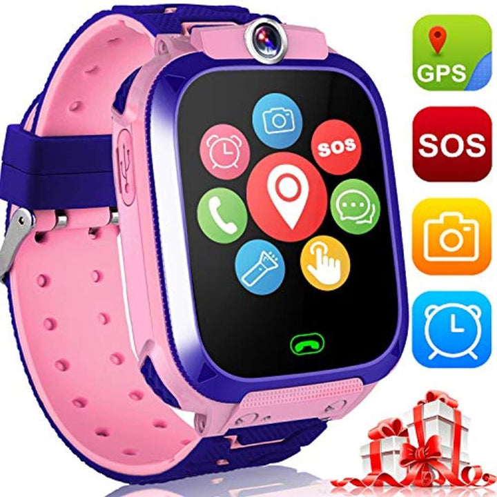 Kindersmartwatch met gps, camera & SOS-knop