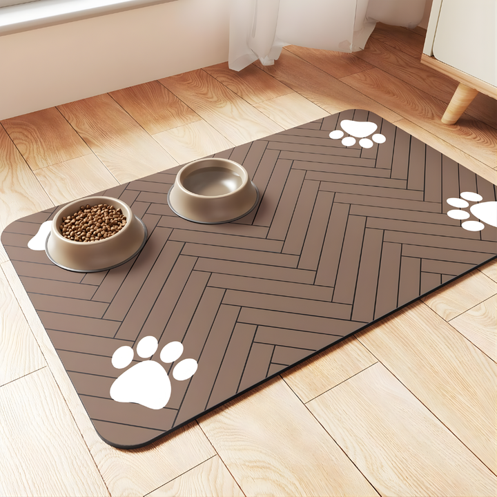 Huisdier Voedingsmat - Absorberende Huisdier Placemat voor Voedsel en Waterbak