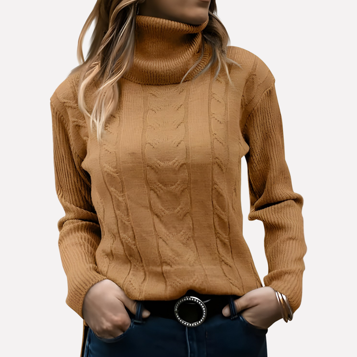 Vrouwen Turtleneck Pullover – Relaxed Everyday Style