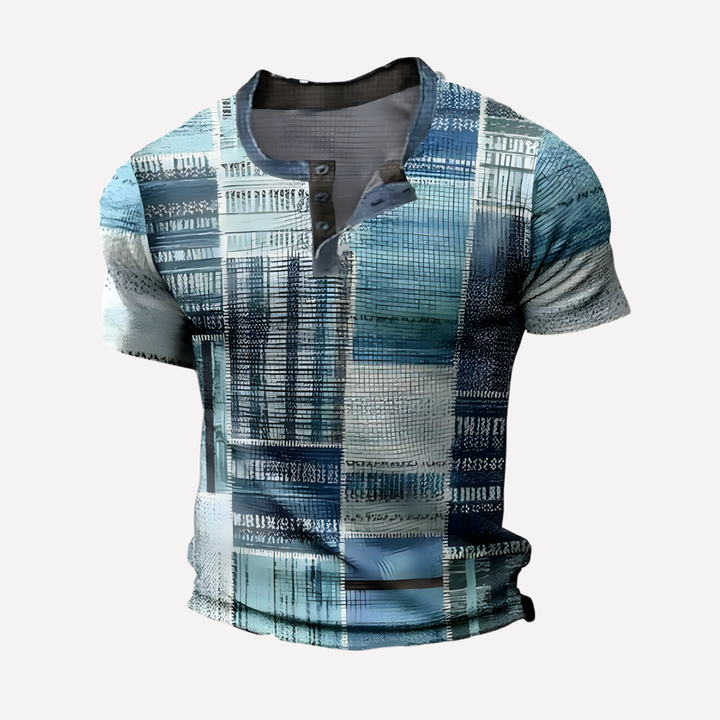 Heren Waffle Breisel Casual T-shirt