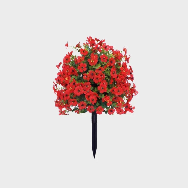 Onderhoudsvriendelijke kunstmatige tuinbloemen