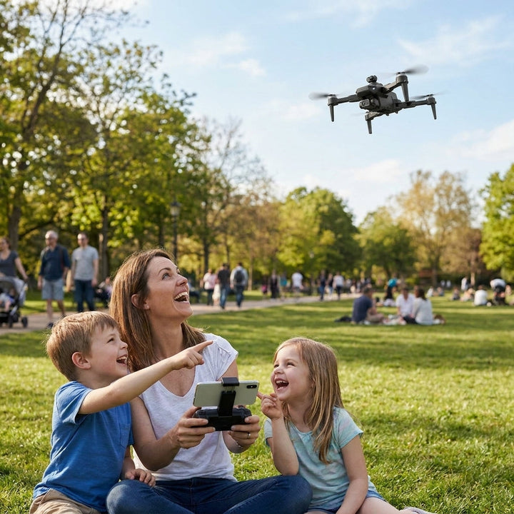 Cameradrone quadcopter 8K 3-assige gimbal opvouwbaar draagbaar GPS fotografie