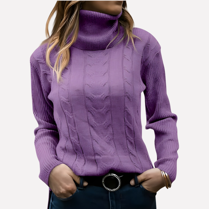 Vrouwen Turtleneck Pullover – Relaxed Everyday Style
