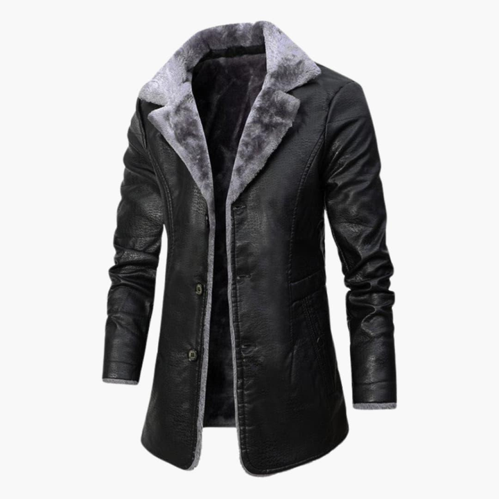 Wollen Winterjas – Elegante Jas voor Mannen, Warm
