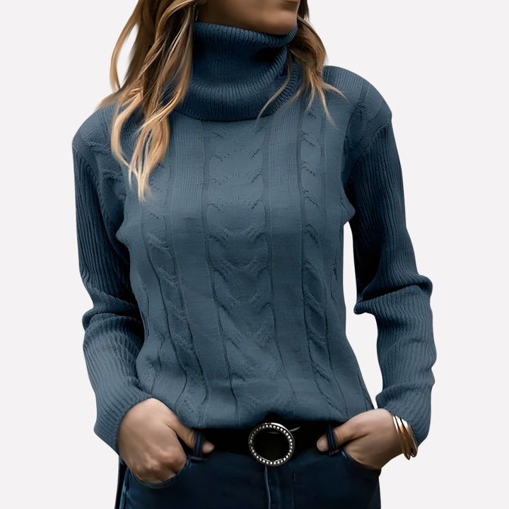 Vrouwen Turtleneck Pullover – Relaxed Everyday Style