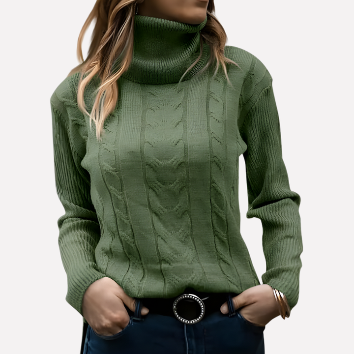 Vrouwen Turtleneck Pullover – Relaxed Everyday Style