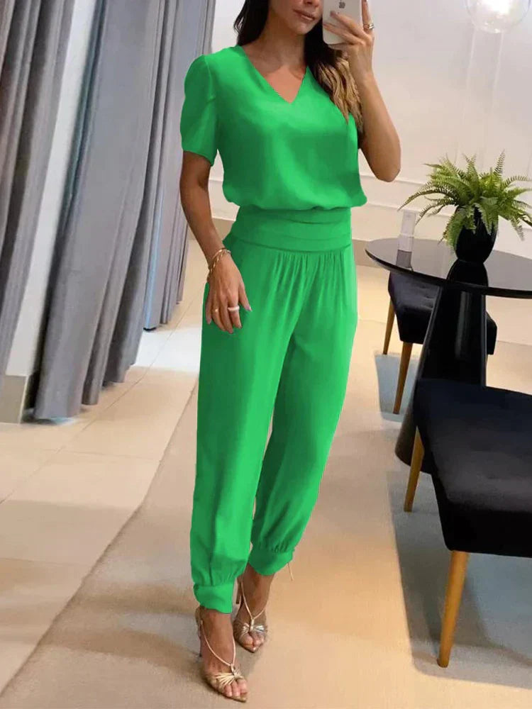 Top & broek set dames - Voor de lente en de zomer