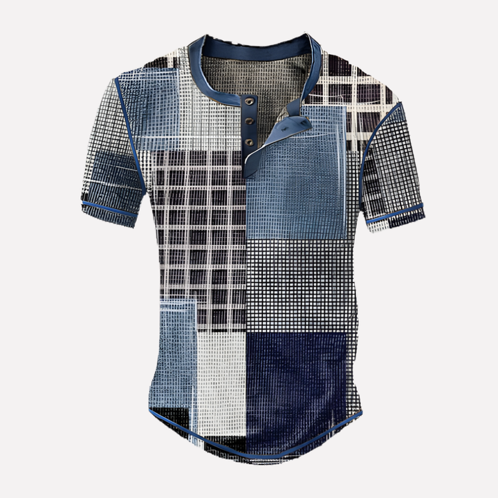 Heren Waffle Breisel Casual T-shirt