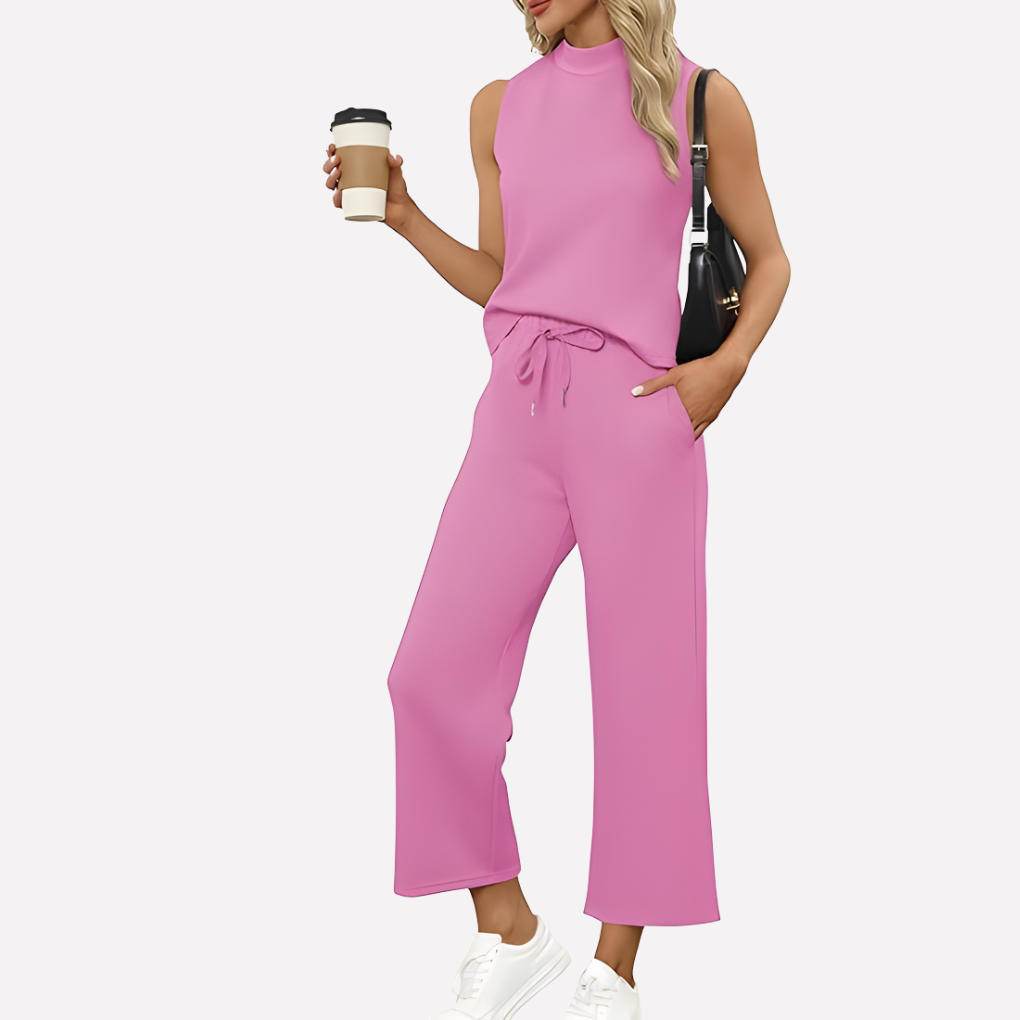 Vrouwen Twee‑delige Lounge Set – Comfort en Stijl voor Thuis