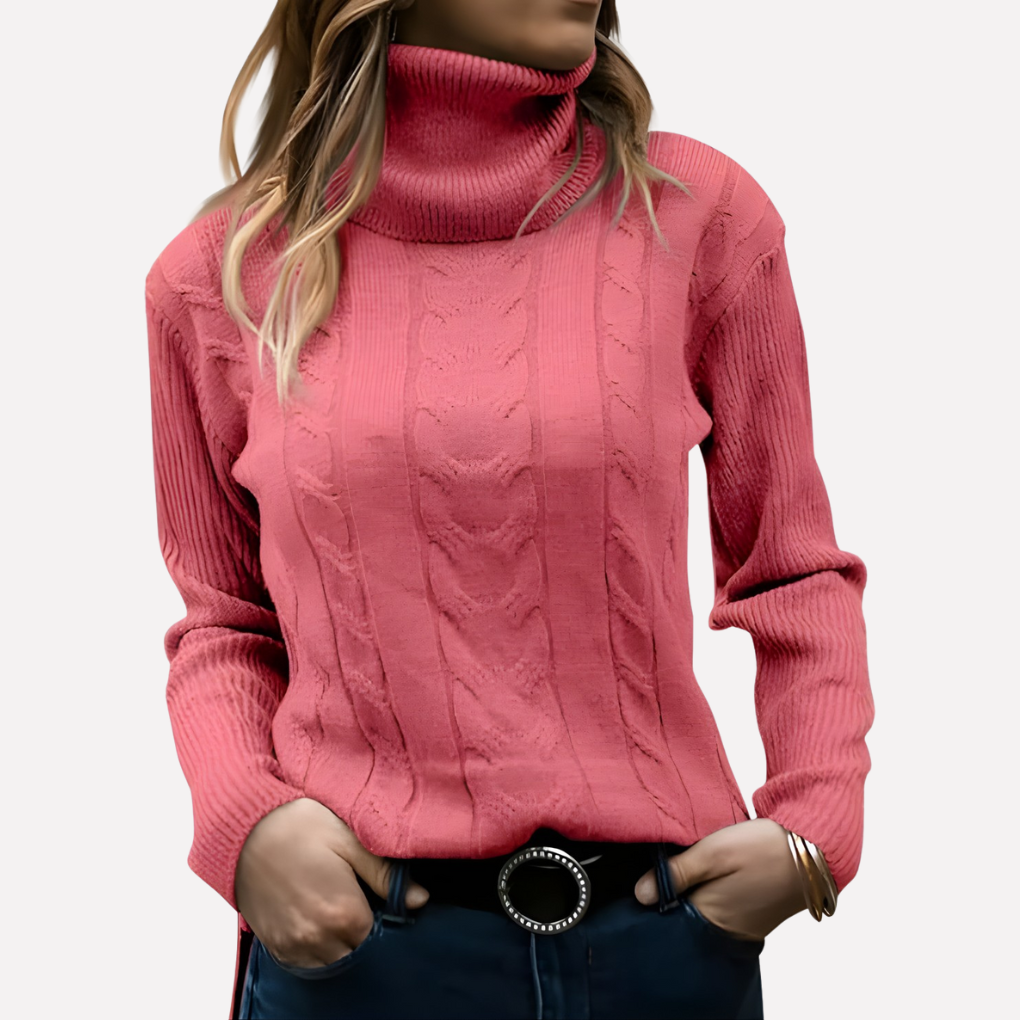 Vrouwen Turtleneck Pullover – Relaxed Everyday Style