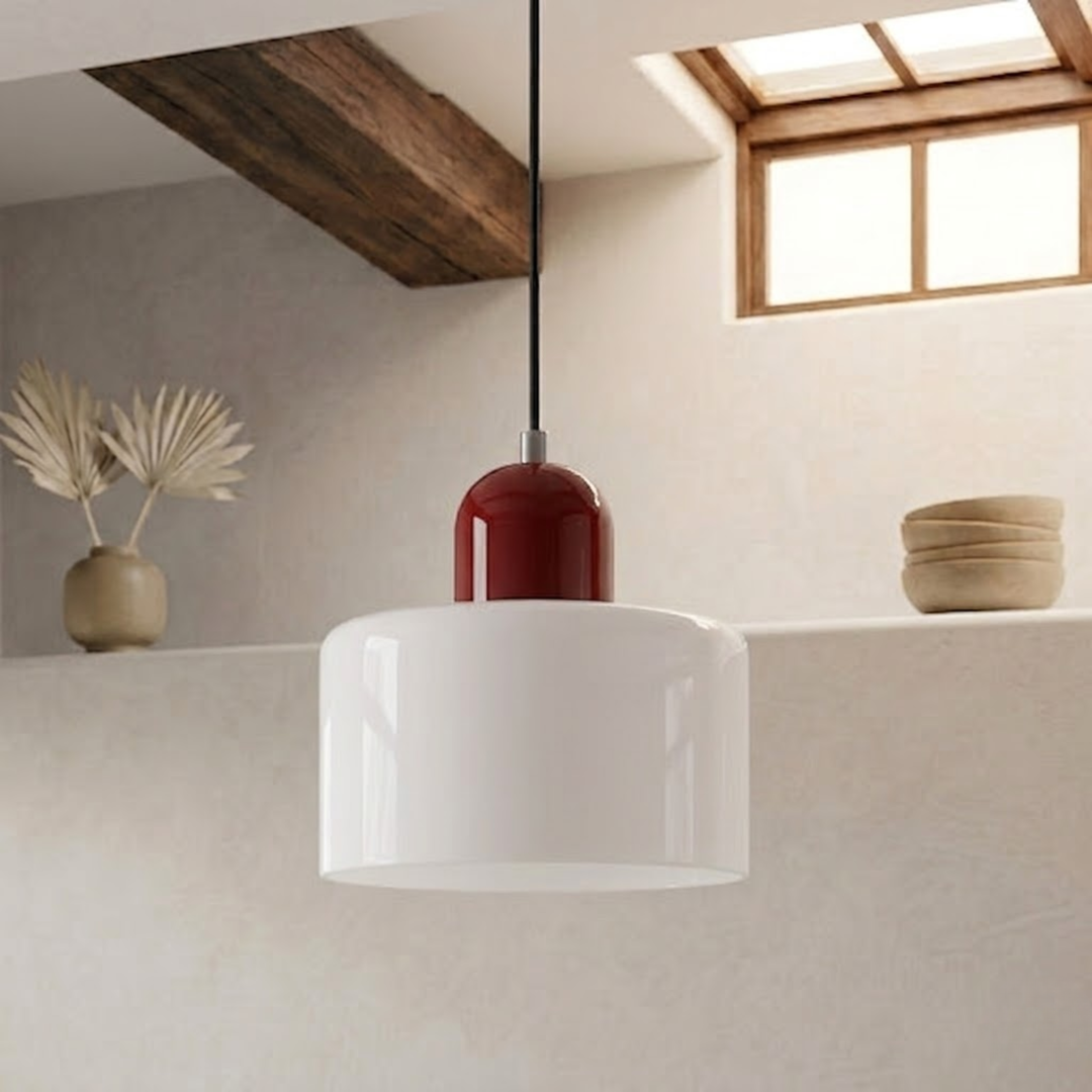 Ringhanglamp met uitgebreid halo-ontwerp