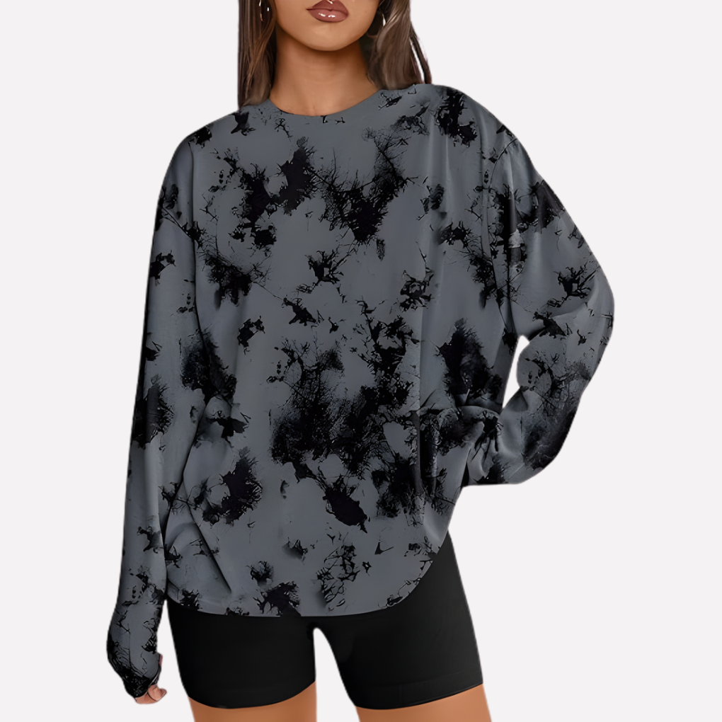 Vrouwen Oversized Lange Mouwen Shirt
