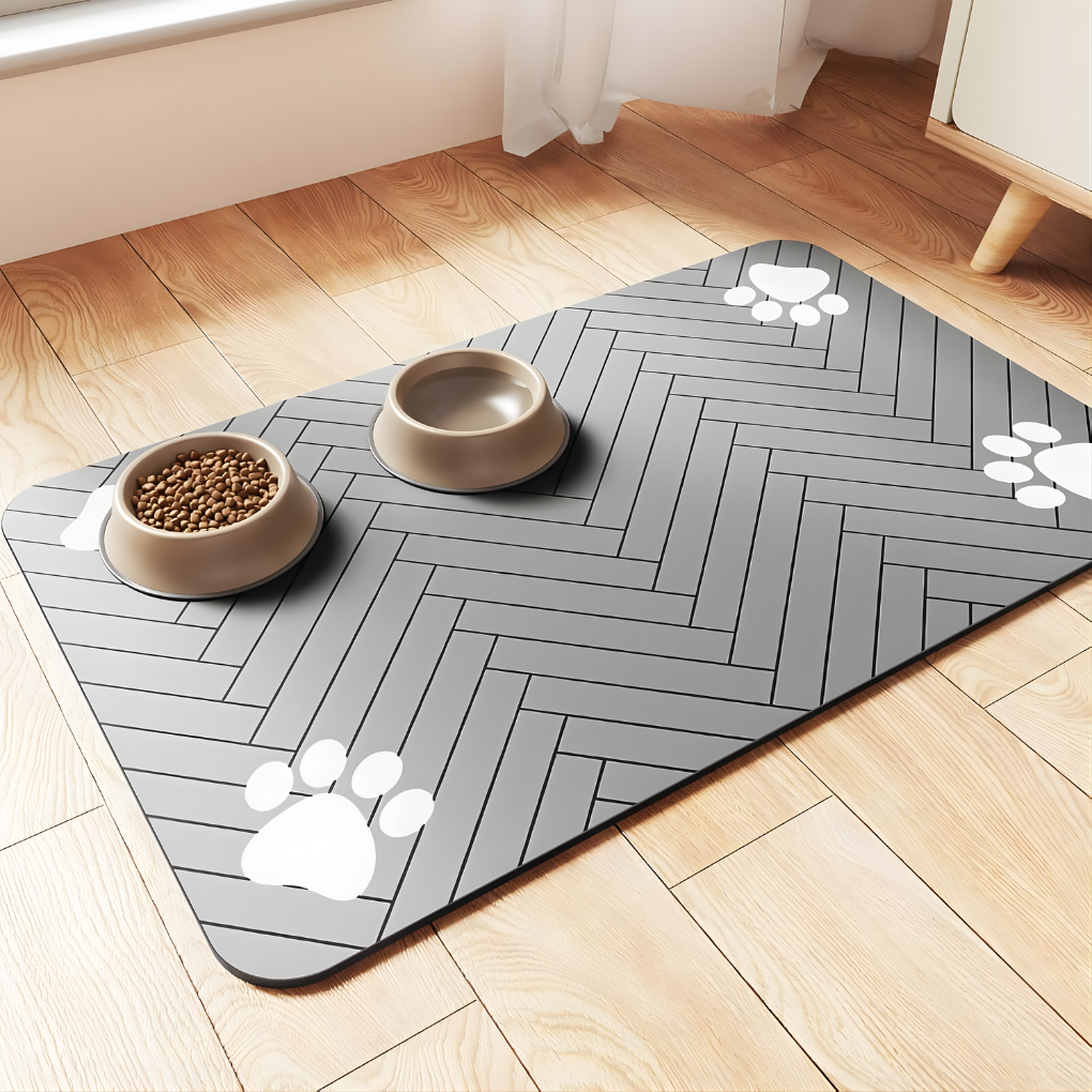 Huisdier Voedingsmat - Absorberende Huisdier Placemat voor Voedsel en Waterbak