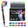 Dubbelzijdige Twee-kleur Acryl Markeerstift