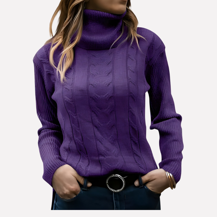 Vrouwen Turtleneck Pullover – Relaxed Everyday Style