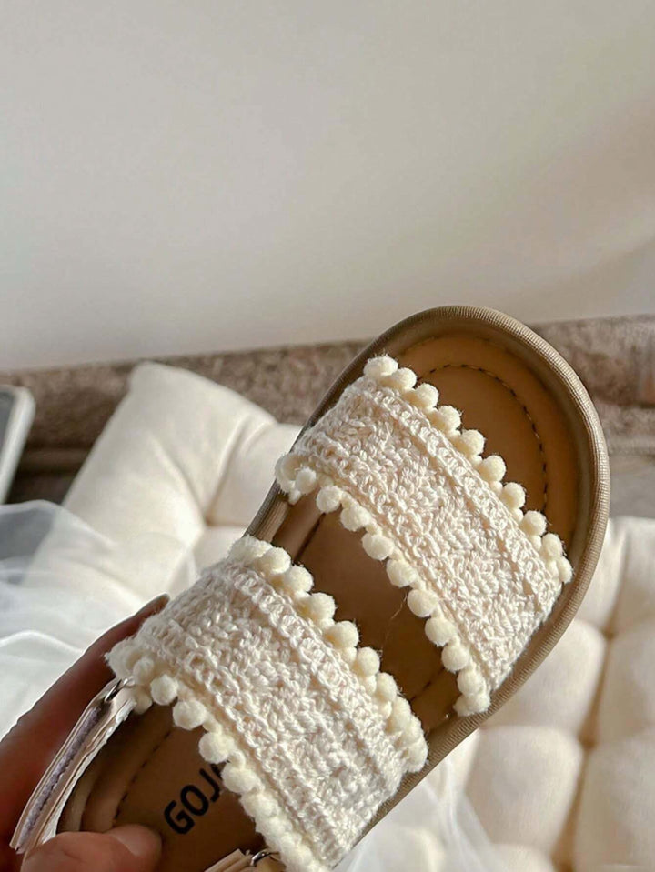 Gevlochten Prinsessensandalen voor Meisjes met Zachte Zool
