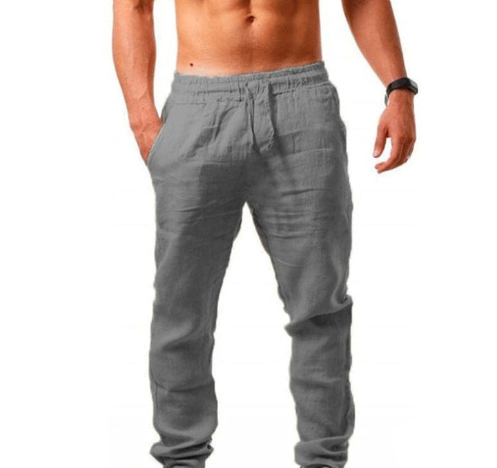Stijlvolle linnen heren broek - Matthijs