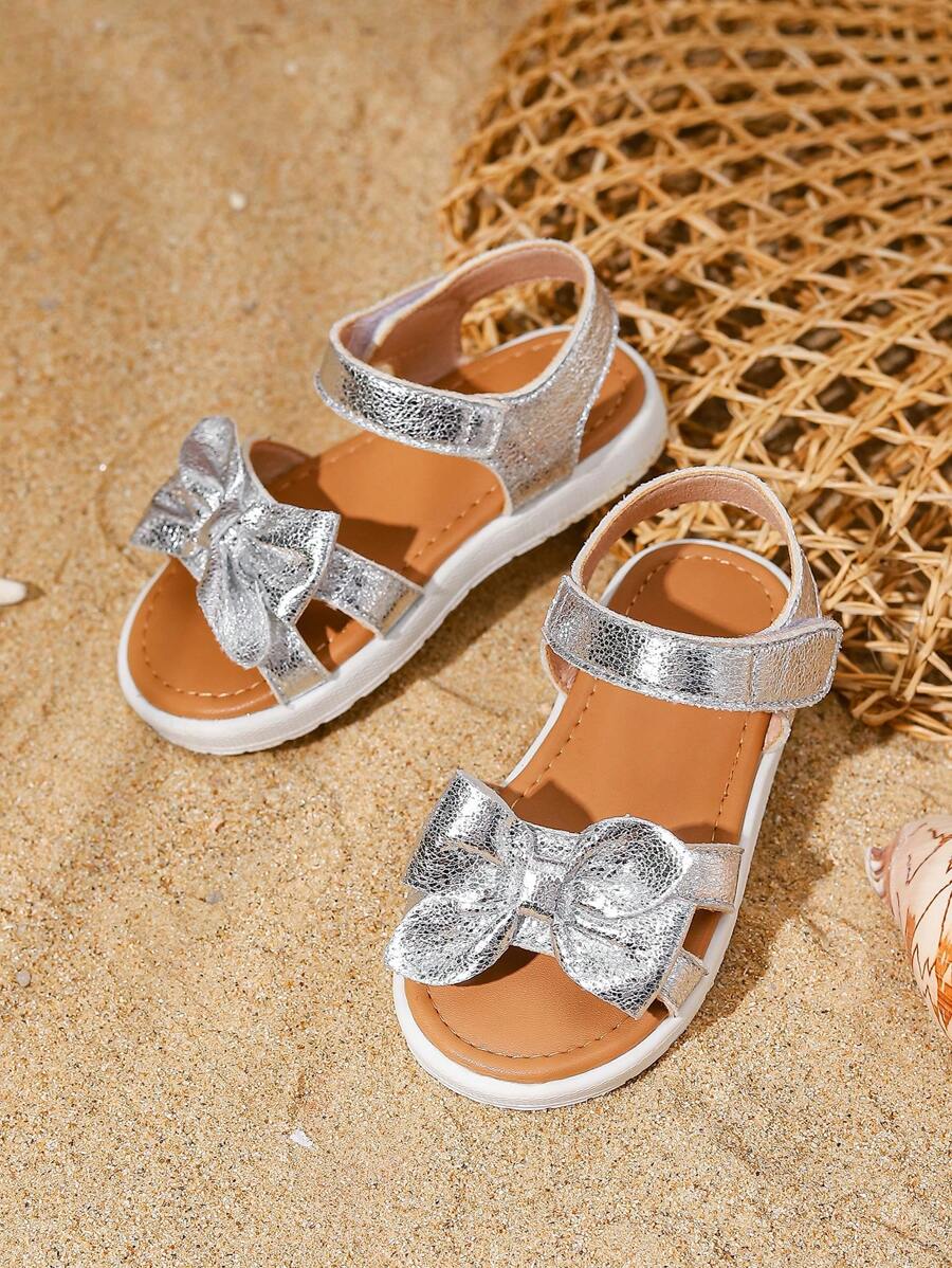 Witte Prinsessen Sandalen met Strik voor Meisjes
