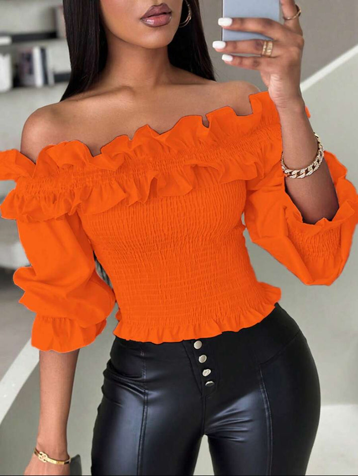 Oranje shirt voor dames - ideaal voor koningsdag
