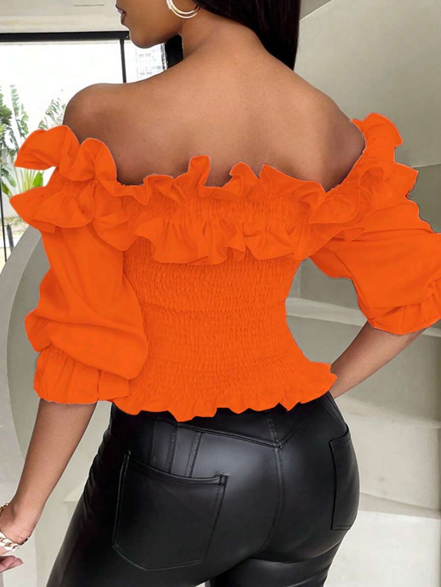 Oranje shirt voor dames - ideaal voor koningsdag