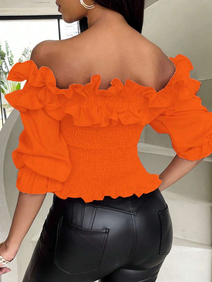 Oranje shirt voor dames - ideaal voor koningsdag