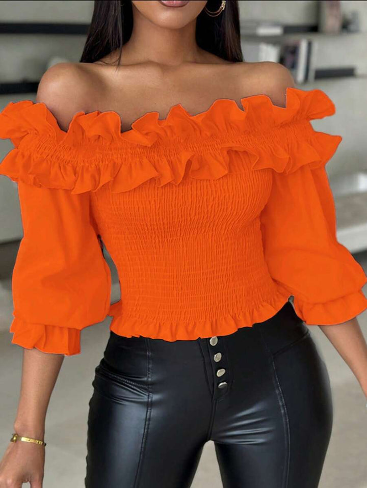 Oranje shirt voor dames - ideaal voor koningsdag