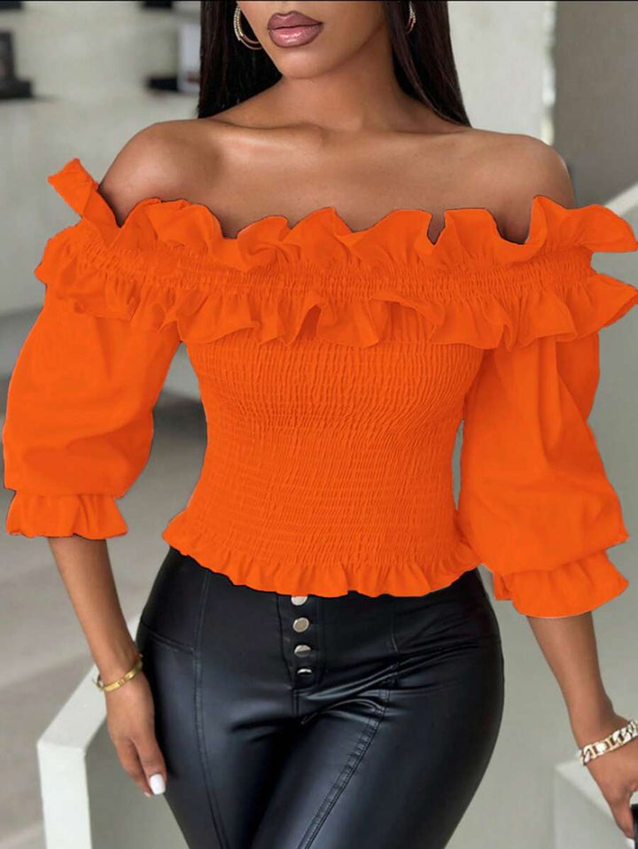 Oranje shirt voor dames - ideaal voor koningsdag