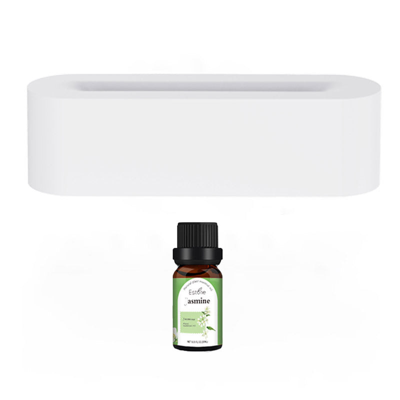 Vlam aroma diffuser met 7 kleuren, ook met geurolie erbij