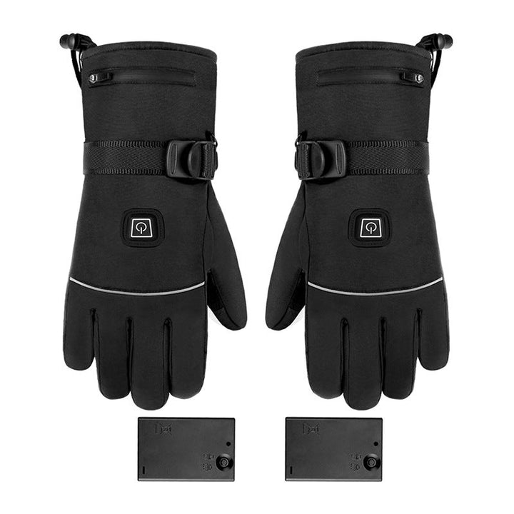 Elektrisch verwarmde handschoenen waterdicht thermische buitenkleding