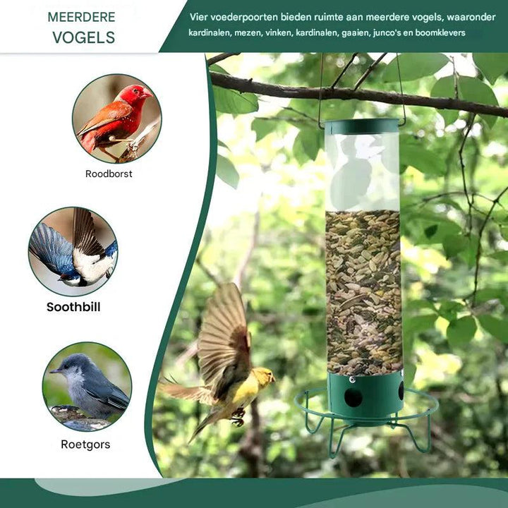 Eekhoornbestendige Vogelvoederbak – Voor Zorgeloos Vogelvoeren