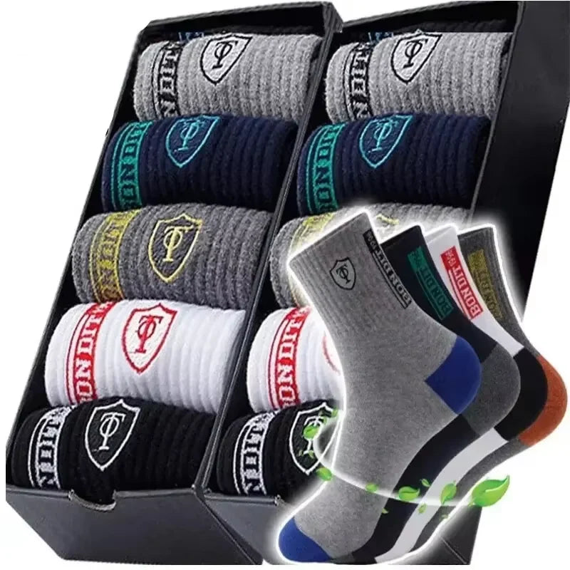 10‑Pack Men’s Sports Socks