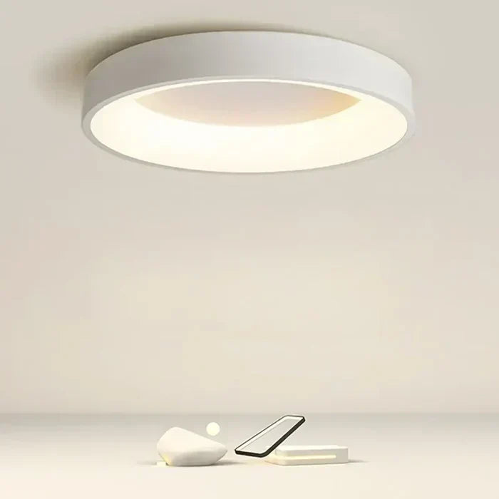 Ronde led-plafondlamp – Scandinavische stijl, duurzaam & sfeervol licht voor uw huis