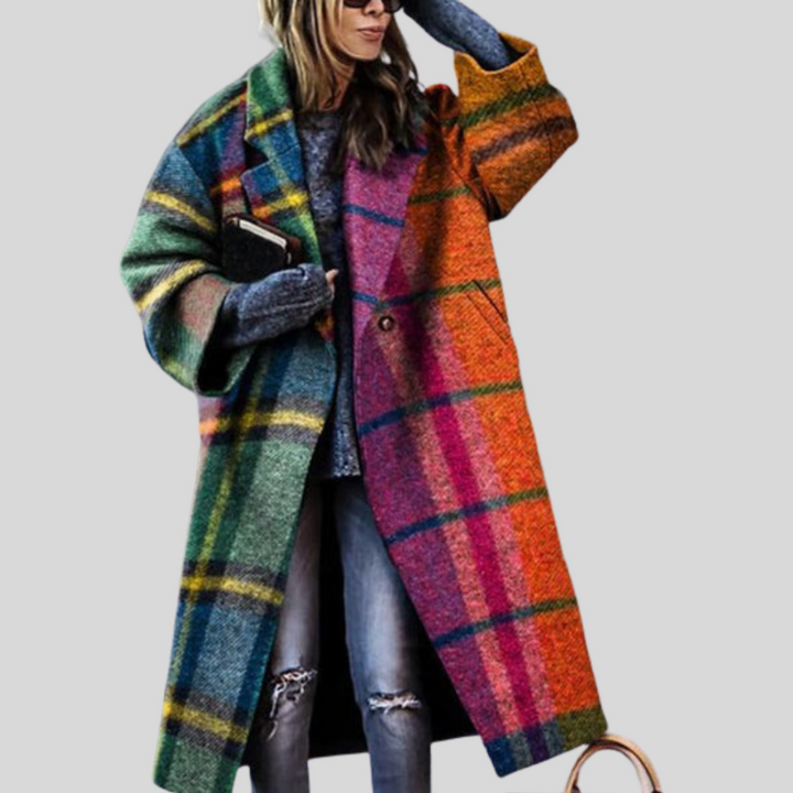 Lange winterjas voor dames – warme laagjes