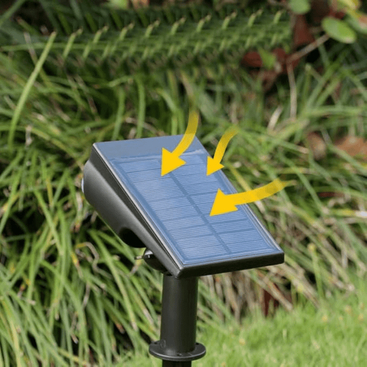 Stijlvolle waterdichte solar-tuinlamp