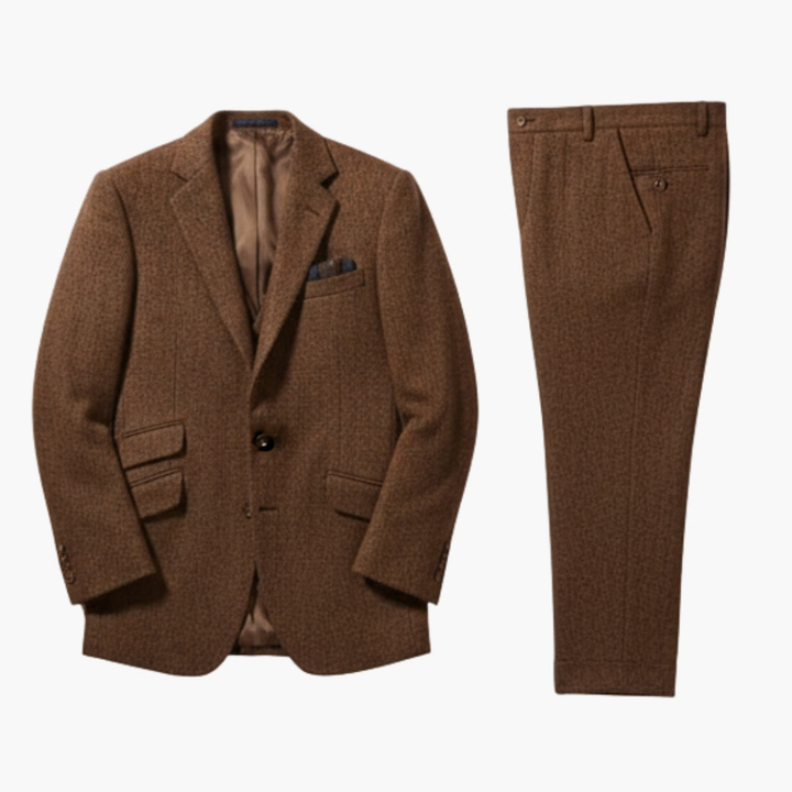 Heren Formele Pak Set met Jas en Vest