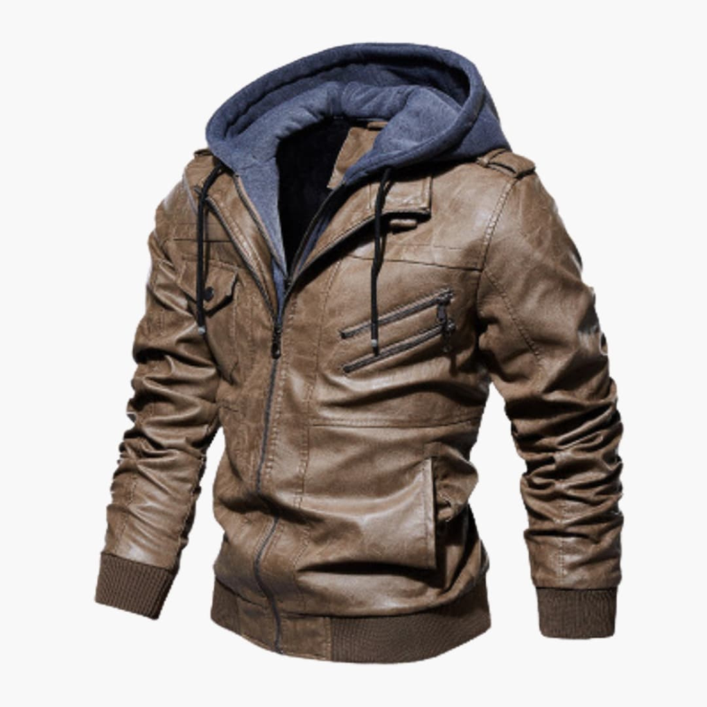 Heren Hoodie Jas met Meerdere Zakjes