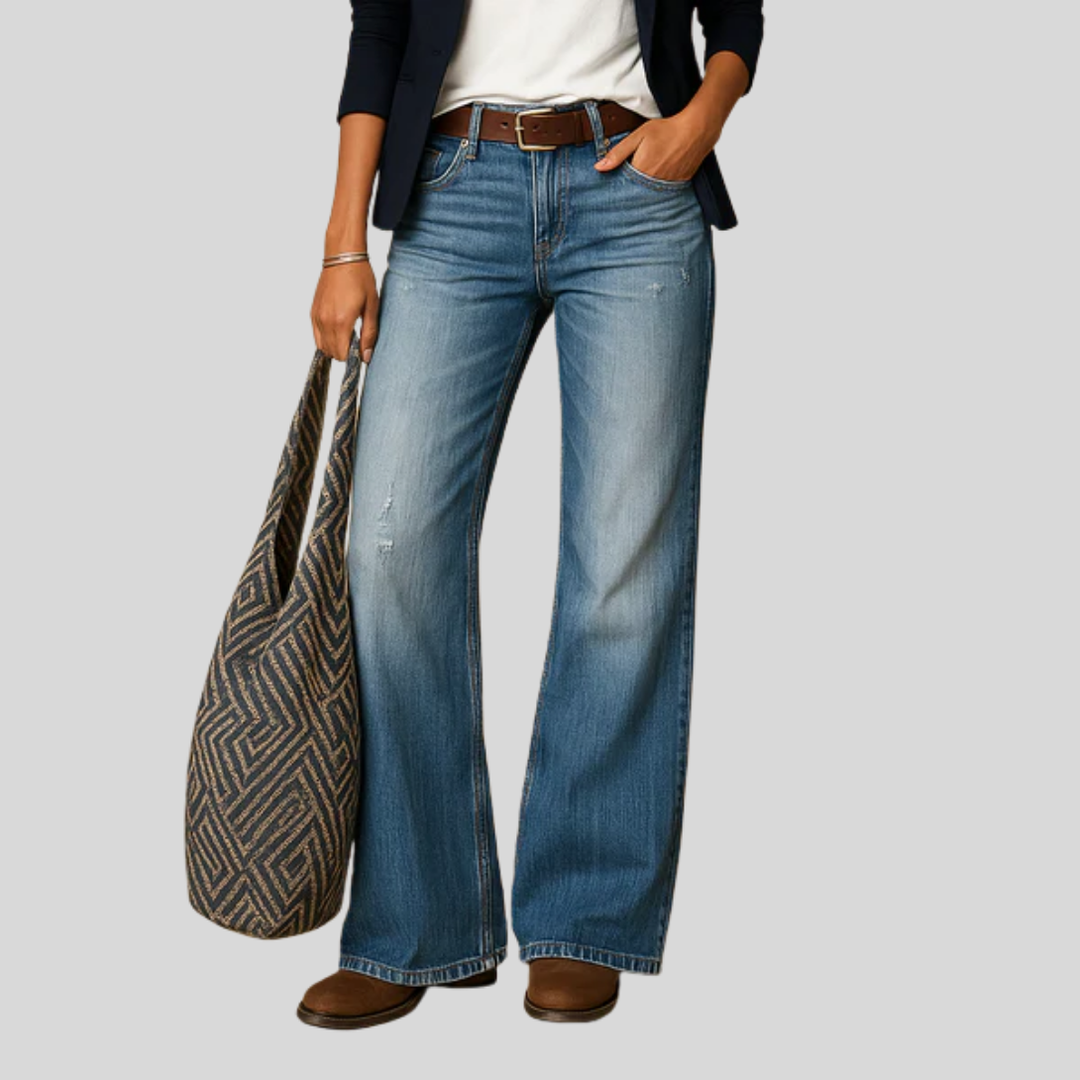 Elegante rechte broek voor dames