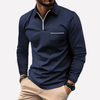 Hugo Polo shirt met lange mouwen voor heren met borstzak