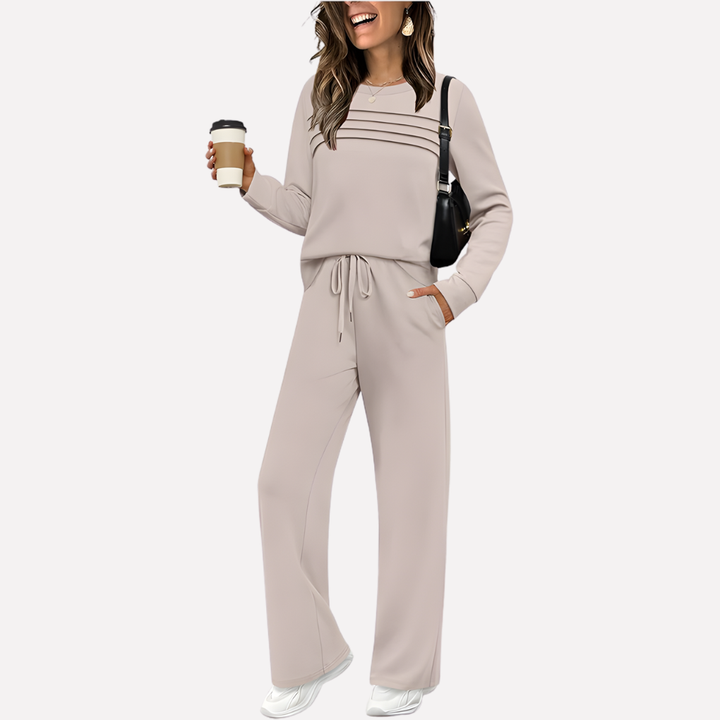 Trendy Twee‑delige Lounge Set voor Vrouwen – Perfect voor Ontspanning