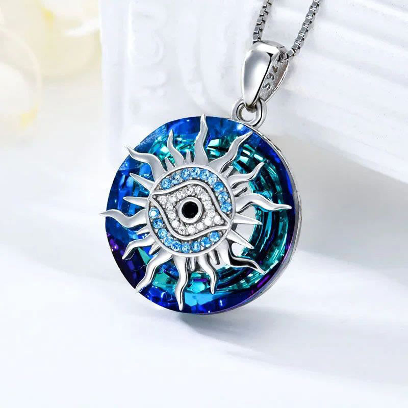 "Je zult altijd beschermd zijn" - Boze oog ketting
