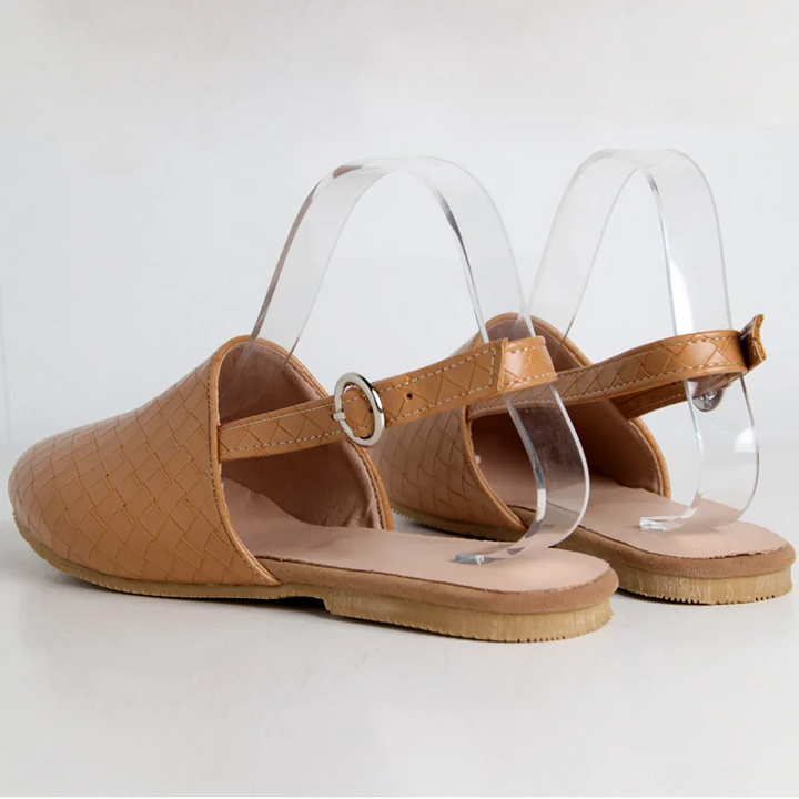 Leren dames sandalen met hak - Hilga