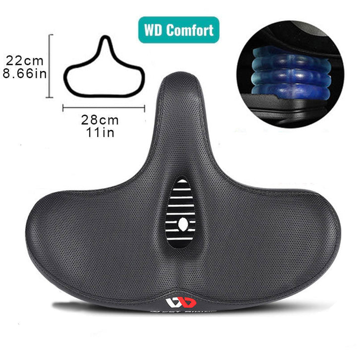 CyclePad Fietszadel – Extra Brede Zitting voor Optimale Comfort